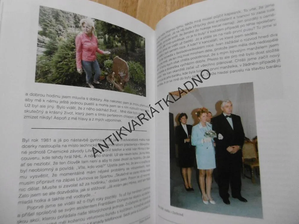 IVAN HLINKA, LIBĚNA HLINKOVÁ, ČESKÝ HOKEJ, SPORT, **an