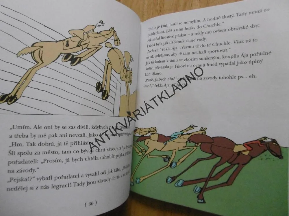 PŘÍHODY MAXIPSA FÍKA, MAXIPES FÍK, RUDOLF ČECHURA, JIŘÍ ŠALAMOUN, **an
