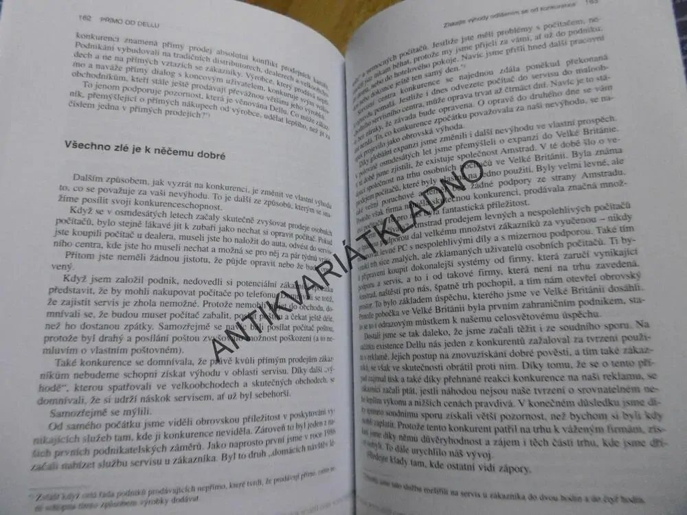 PŘÍMO OD DELLU, MICHAEL DELL, CATHERINE FREDMANOVÁ, STRATEGIE, KTERÉ PROMĚNILY CELÉ ODVĚTVÍ, **an