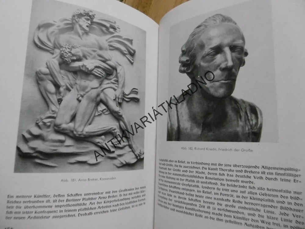 NĚMECKÉ VÝTVARNÉ UMĚNÍ, GEORG SCHORER, NĚMECKY, 1941, **an