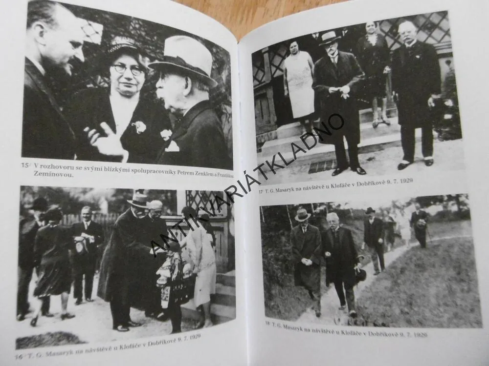 VÁCLAV KLOFÁČ A JEHO NÁRODNÍ SOCIALISMUS, JOSEF KREČMER, MASARYK, **an