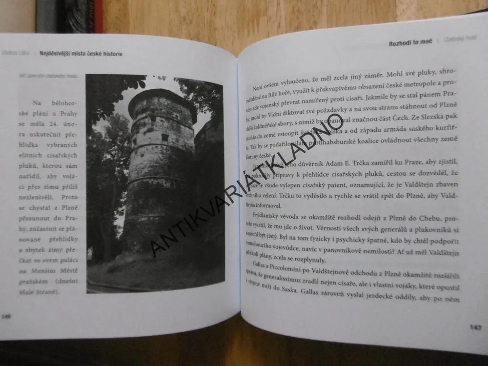 NEJDĚSIVĚJŠÍ MÍSTA ČESKÉ HISTORIE, VLADIMÍR LIŠKA, **an