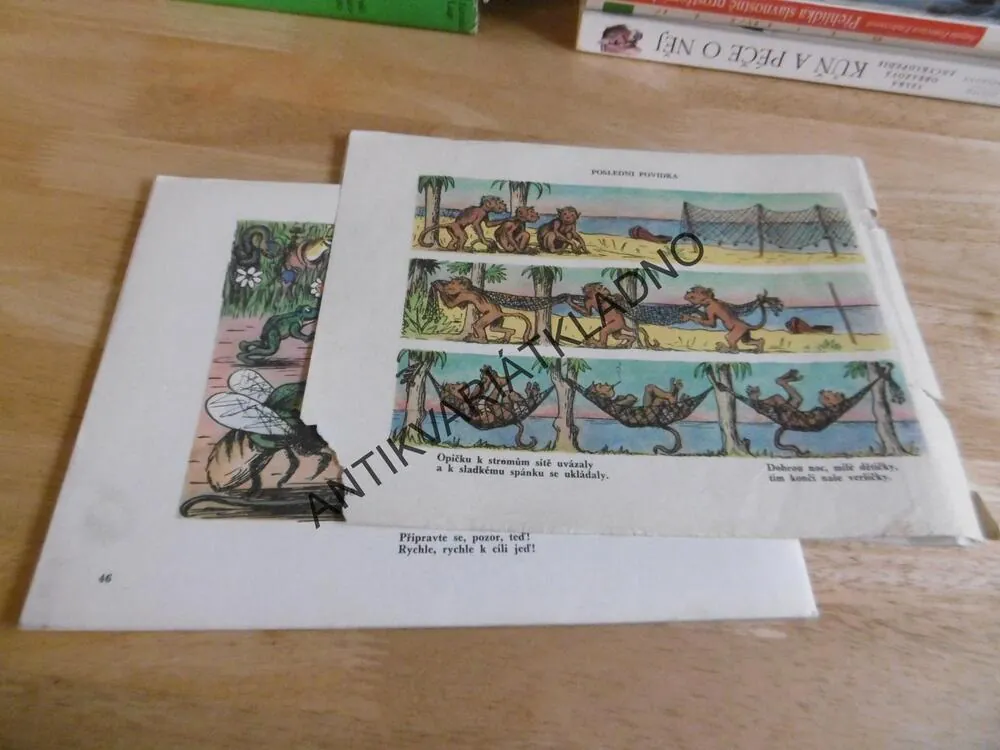 POVÍDKY V OBRÁZCÍCH RADLOV, DĚTSKÝ KOMIKS 1968
