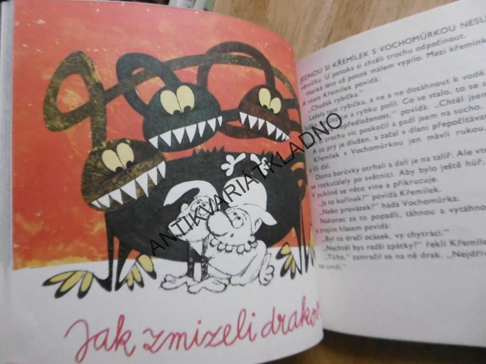 POHÁDKY Z PAŘEZOVÉ CHALOUPKY, KŘEMÍLEK,VOCHOMŮRKA,ČTVRTEK,SMETANA, VEČERNÍČEK, **an