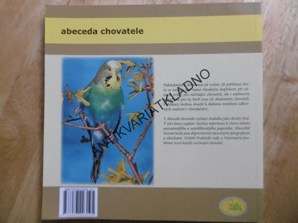 ANDULKA, ABECEDA CHOVATELE, **an