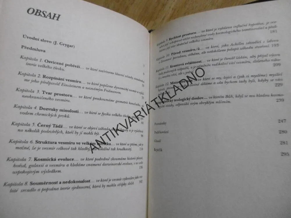 ZPRÁVA O STAVU VESMÍRU, TOÍMOTHY FERRIS, **an