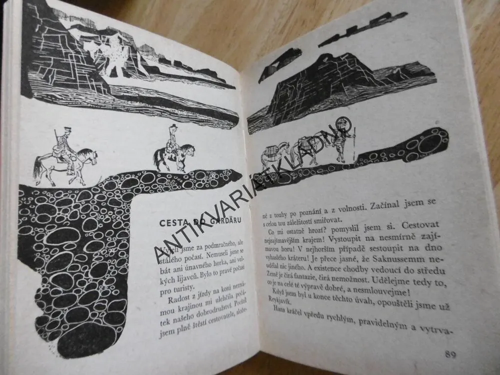 KARAVANA - CESTA DO STŘEDU ZEMĚ, JULES VERNE, **an