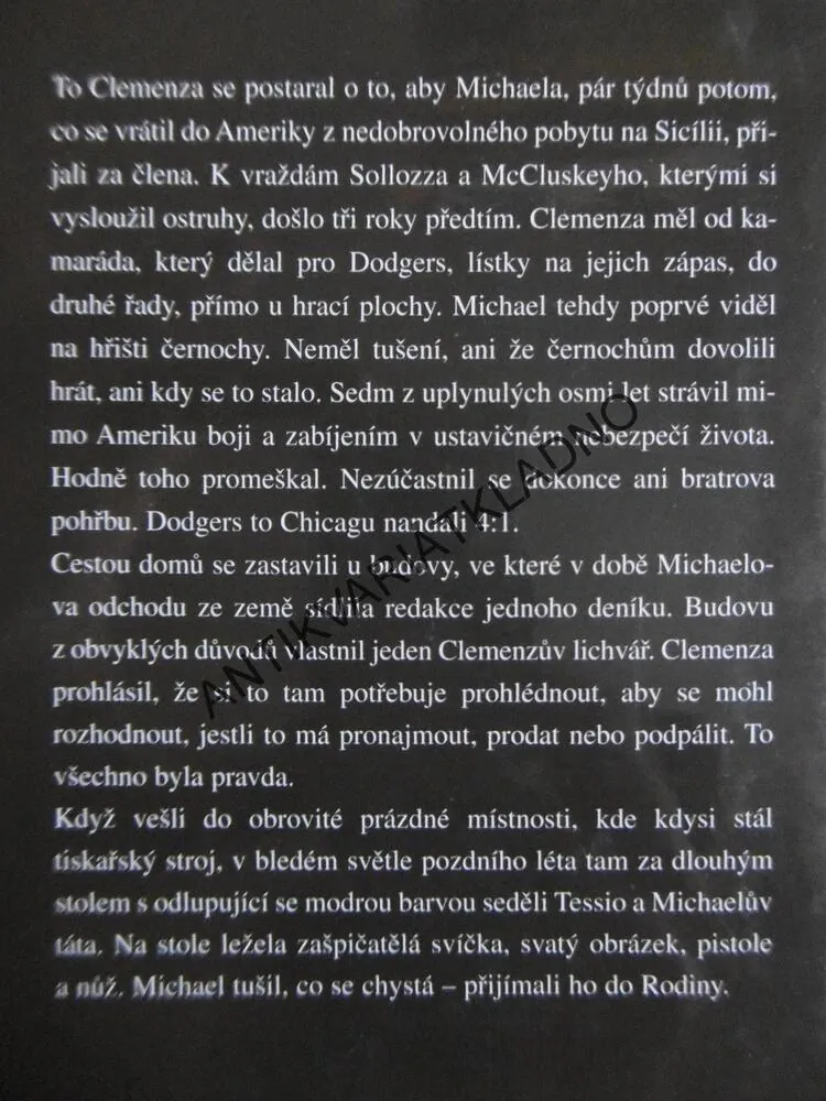 KMOTR SE VRACÍ, MARK WINEGARDNER, **an