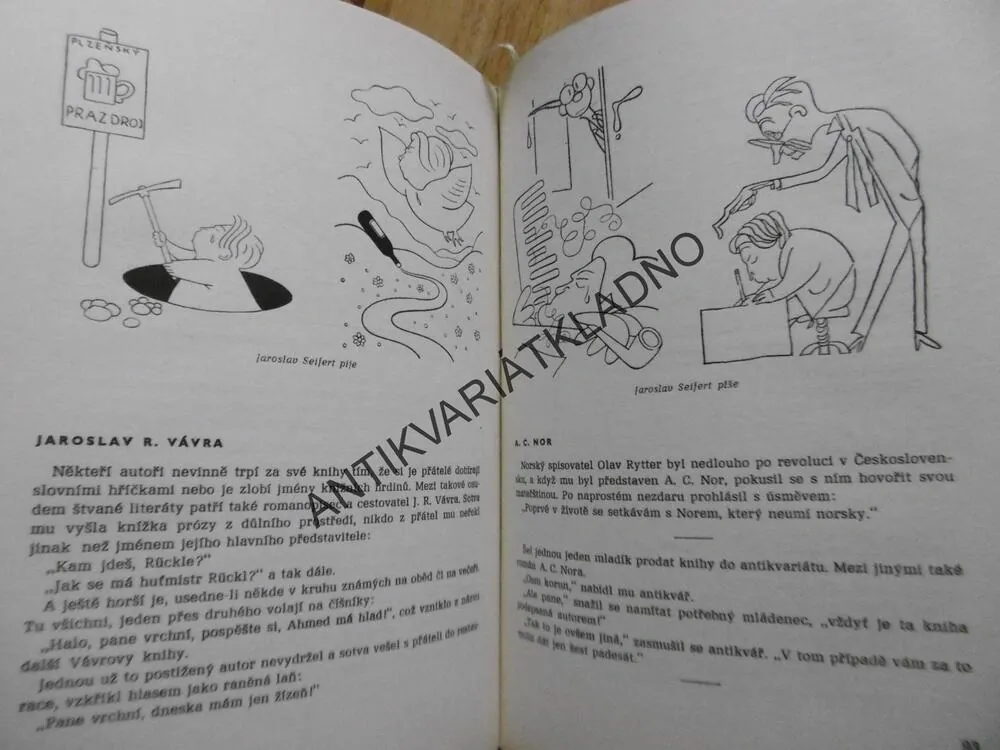 FŮRA HUMORU O ZNÁMÝCH LIDECH, FRANTA BIDLO,1960, **an