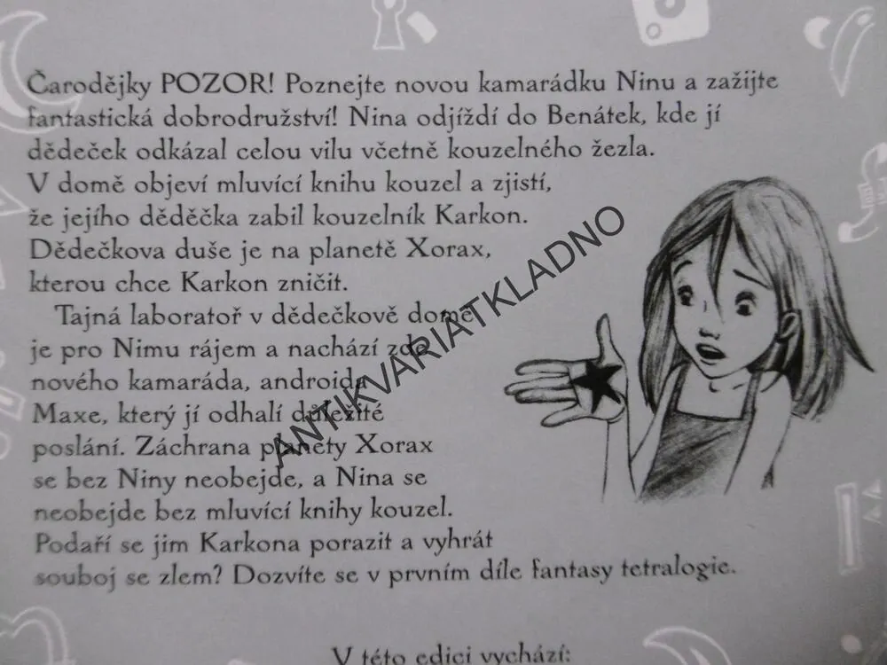 ČARODĚJKA ŠESTÉHO MĚSÍCE, KNIHA KOUZEL, MOONY WITCHER, **an