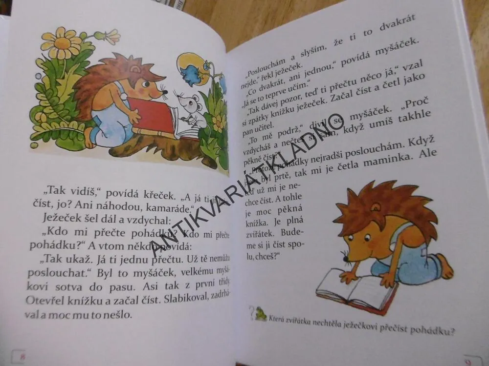 KDO PŘEČTE JEŽEČKOVI POHÁDKU?, JIŘÍ KAHOUN, **an