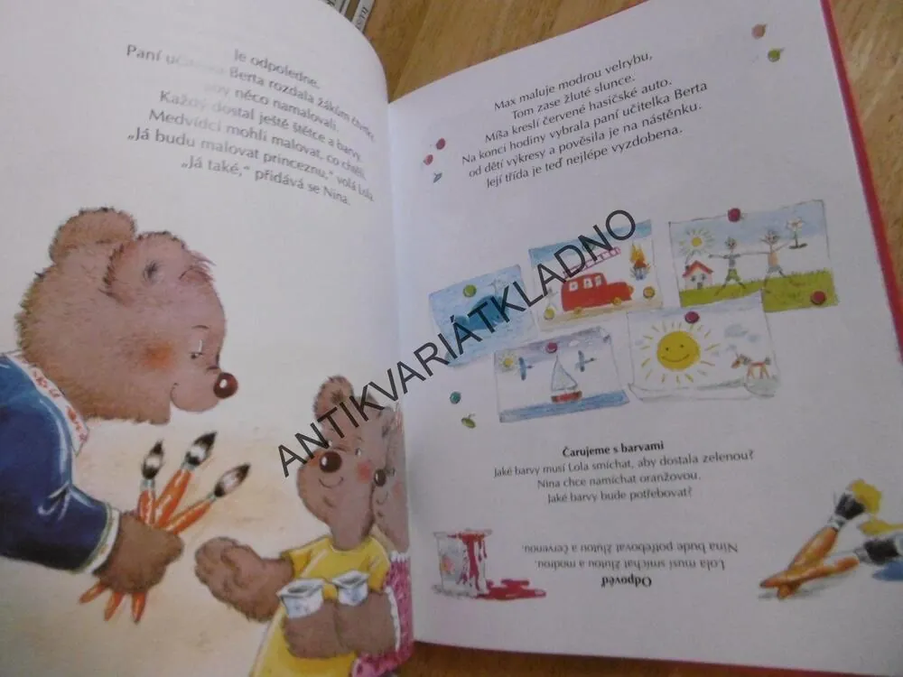 MEDVÍDCI JDOU DO ŠKOLY A JINÉ PŘÍBĚHY, **an