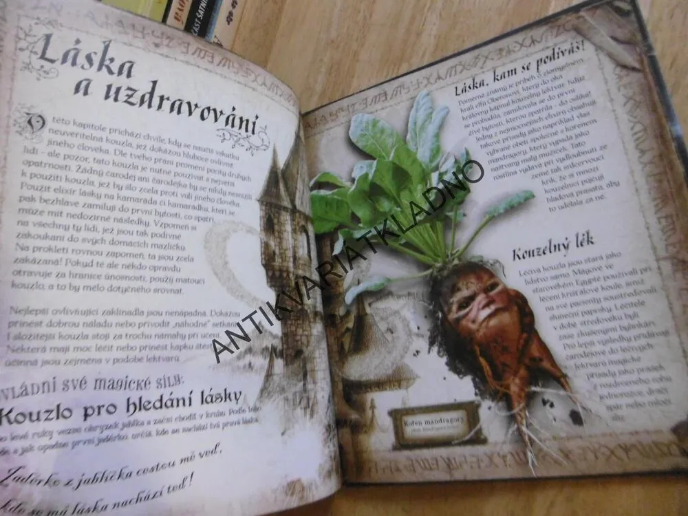 KNIHA KOUZEL, 3D, VČETNĚ CD DO PC, **an