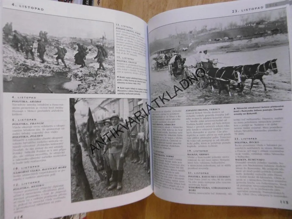 PRVNÍ SVĚTOVÁ VÁLKA, DEN PO DNI, IAN WESTWELL, VÁLKA, HITLER, **an