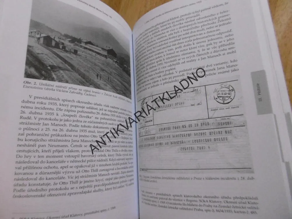 VLASTIVĚDNÝ SBORNÍK MUZEA ŠUMAVY, VIII., **an