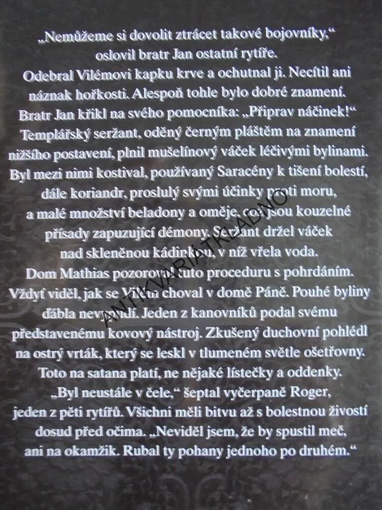 SOUMRAK TEMPLÁŘŮ, HLEDÁNÍ SVATÉHO KŘÍŽE, MCMAHON