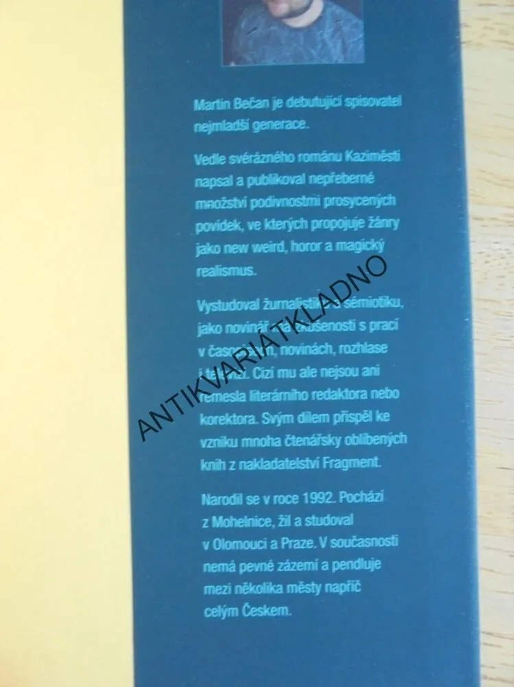 KAZIMĚSTI, MARTIN BEČAN, **an