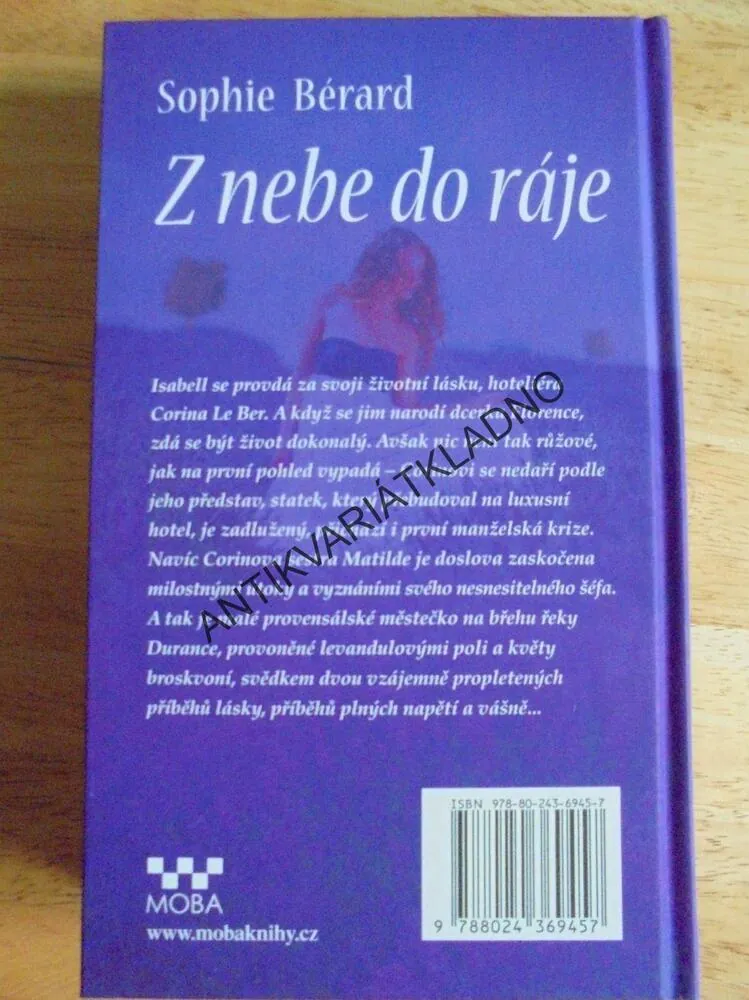 Z NEBE DO RÁJE, ROMÁN Z PROVENCE, BÉRARD SOPHIE