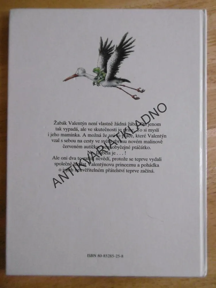 ŽABÁK VALENTÝN A MALINOVĚ ČERVENÉ AUTÍČKO,HANS DE BEER **an