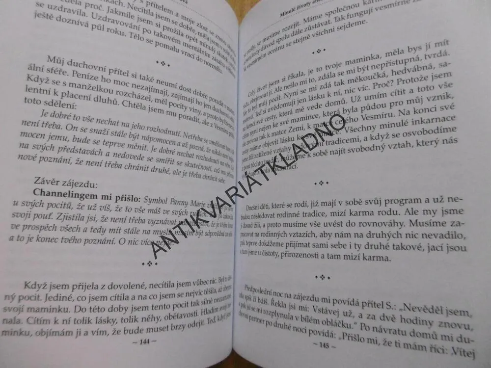 MINULÉ ŽIVOTY ANEB ČAS NEEXISTUJE, ZDENKA BLECHOVÁ, **an