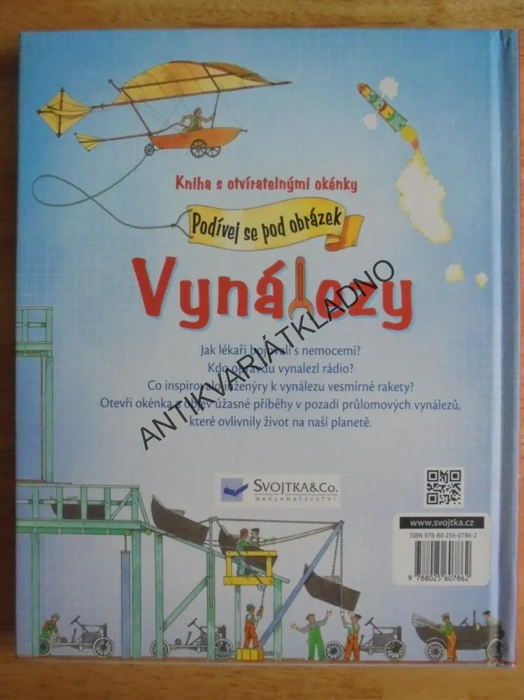 PODÍVEJ SE POD OBRÁZEK, OTEVÍRACÍ OKÉNKA,VYNÁLEZY, **an