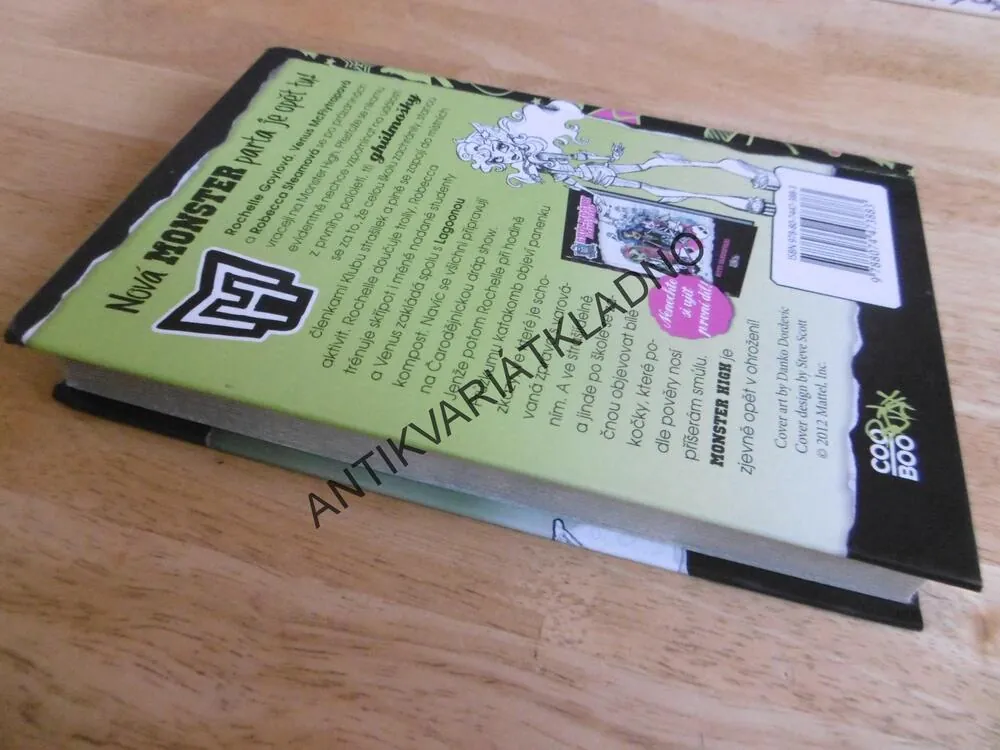 MONSTER HIGH, GHÚLMOŠKY SE CHTĚJÍ BAVIT, GITTY DANESHVARI, **an