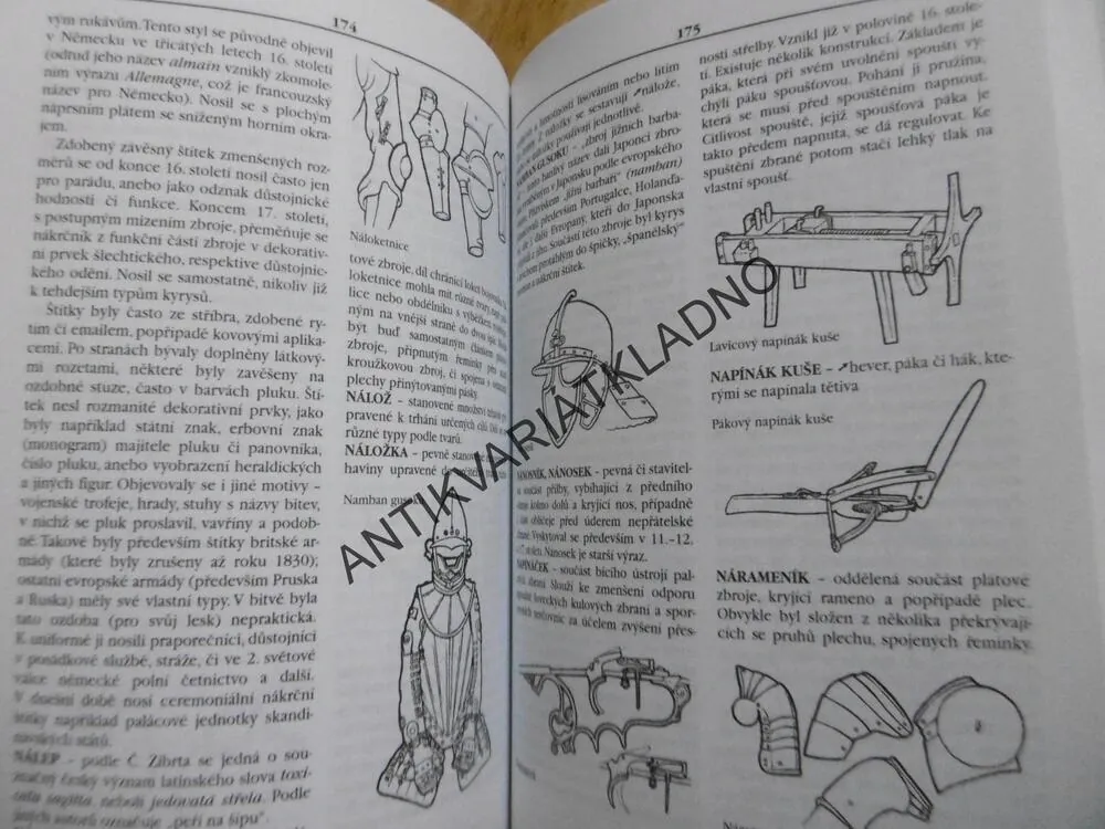 ENCYKLOPEDIE ZBRANÍ A ZBROJE, LEONID KŘÍŽEK, ZDIRAD J.K.ČECH, **an