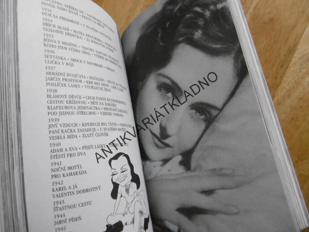 ŽENY JEHO SNŮ, ADINA MANDLOVÁ, HVĚZDY NAD BARRANDOVEM, VIKTOR KUDĚLKA, FILM HEREC, **an
