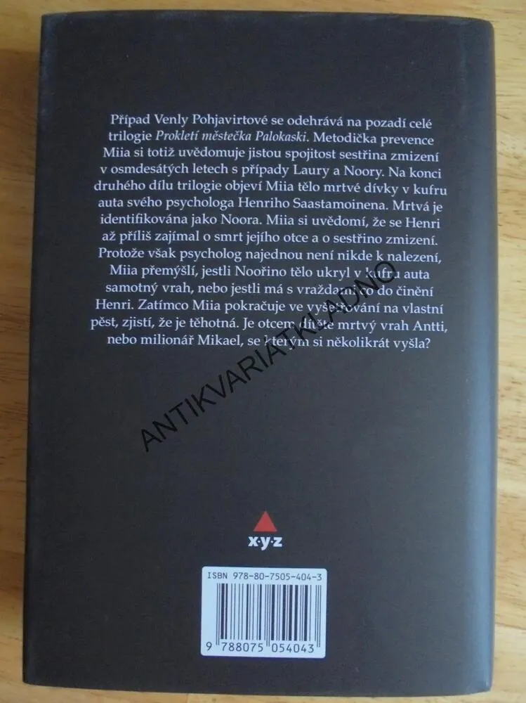 VENLA, PROKLETÍ MĚSTEČKA PALOKASKI,JOHANSSON