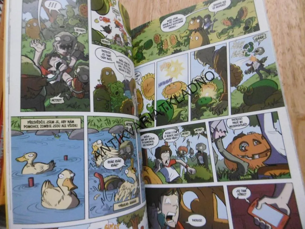 PLANTS VS ZOMBIES, TRÁVOGEDDON, KOMIKS, **an