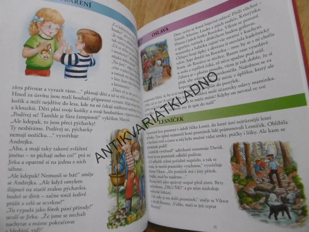 KNIHA PŘÍBĚHŮ PŘEDŠKOLÁKŮ A MALÝCH ŠKOLÁKŮ, **an