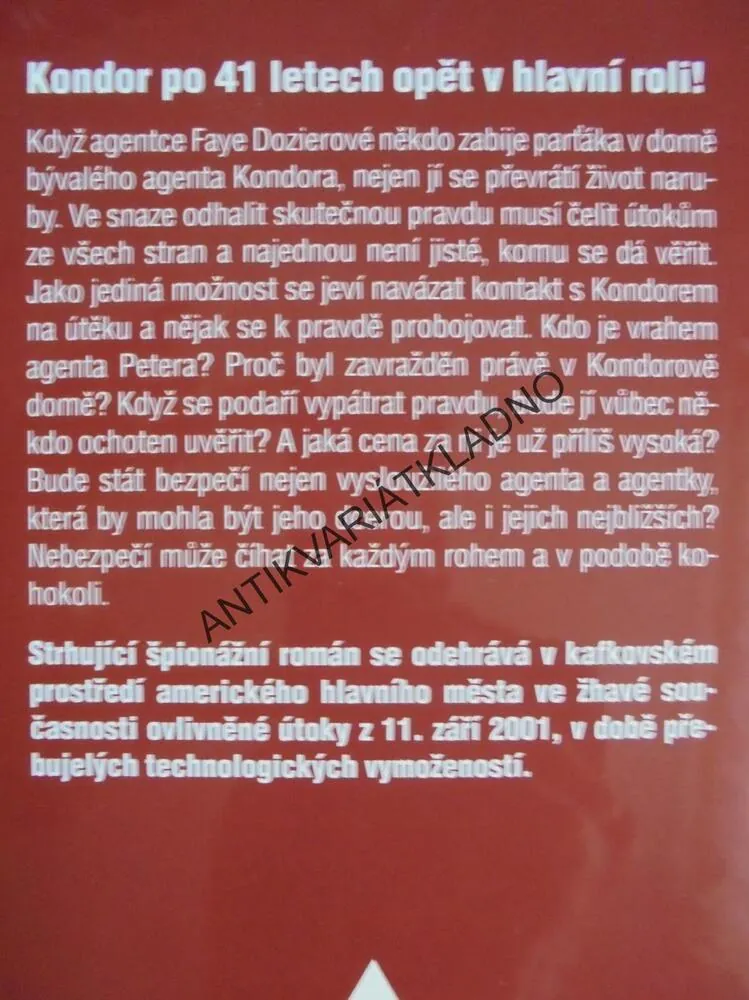 POSLEDNÍ DNY KONDORA, JAMES GRADY,