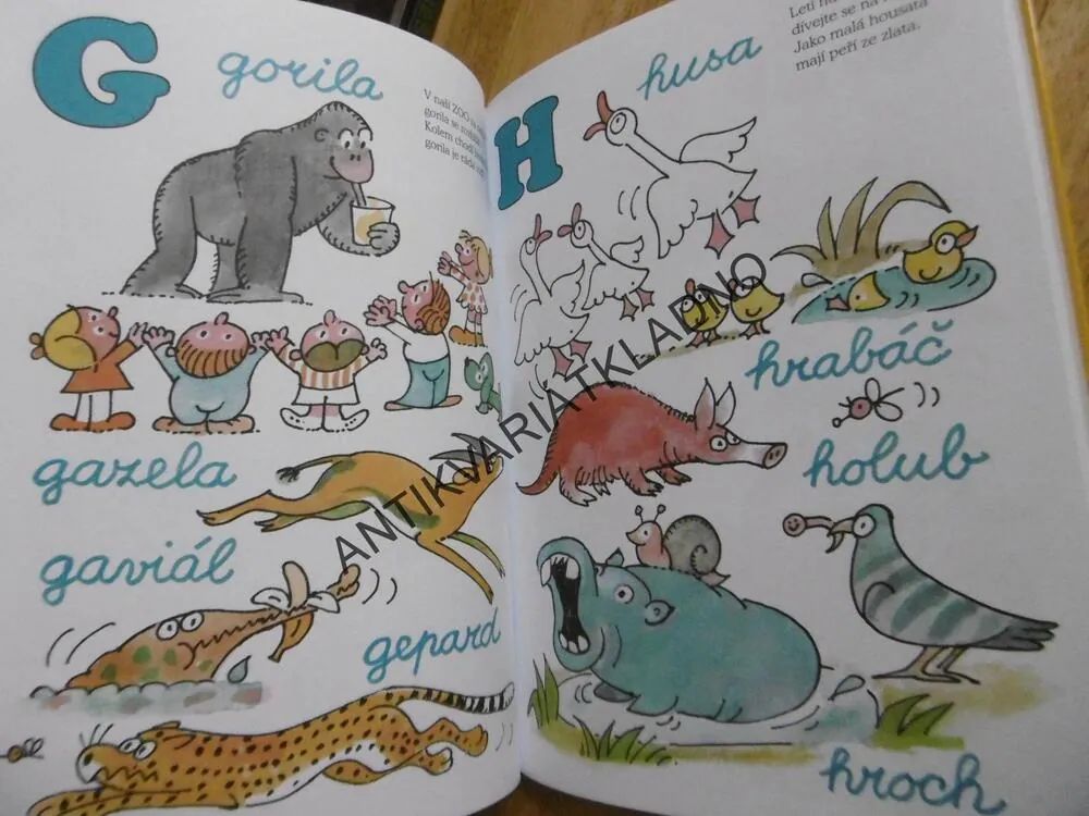 ABECEDA SE ZVÍŘÁTKY, MILOŠ NESVADBA, ALENA SVOBODOVÁ, **an