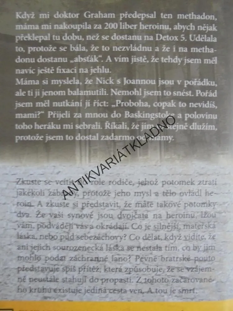 MÉ SYNY ZNIČIL HEROIN, DROGY,E. BURTON-PHILLIPSOVÁ, **an
