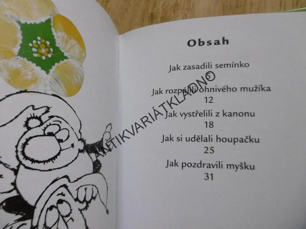 VESELÁ KNÍŽKA KŘEMÍLKA A VOCHOMŮRKY, KŘEMÍLEK,VOCHOMŮRKA,ČTVRTEK,SMETANA, VEČERNÍČEK, **an