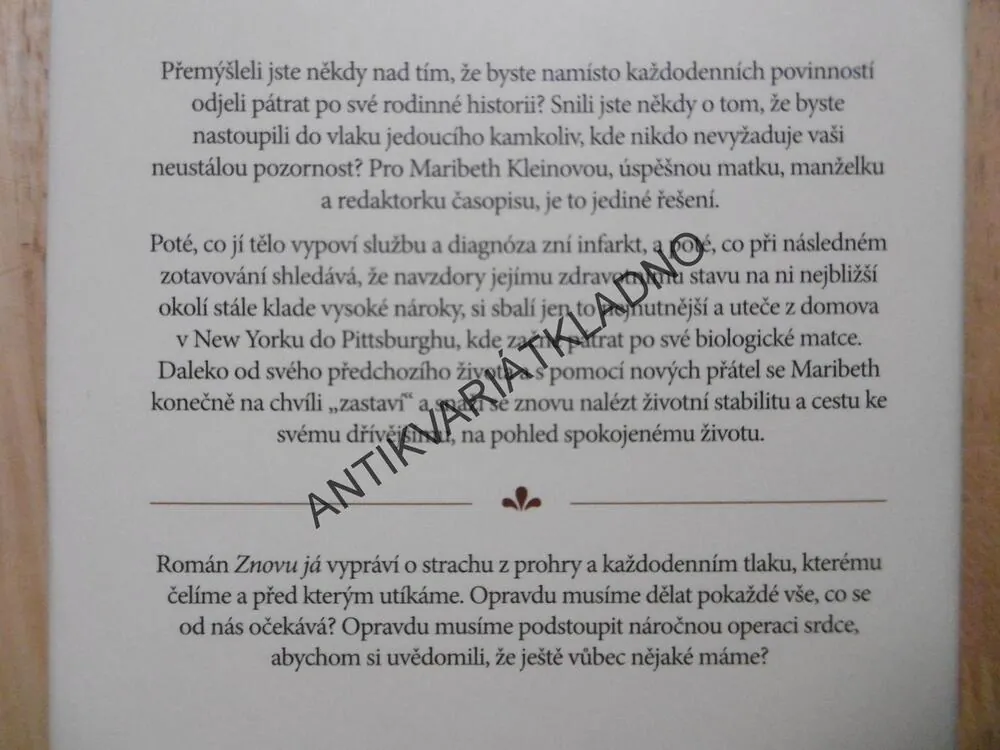 ZNOVU JÁ, GAYLE FORMANOVÁ, **an