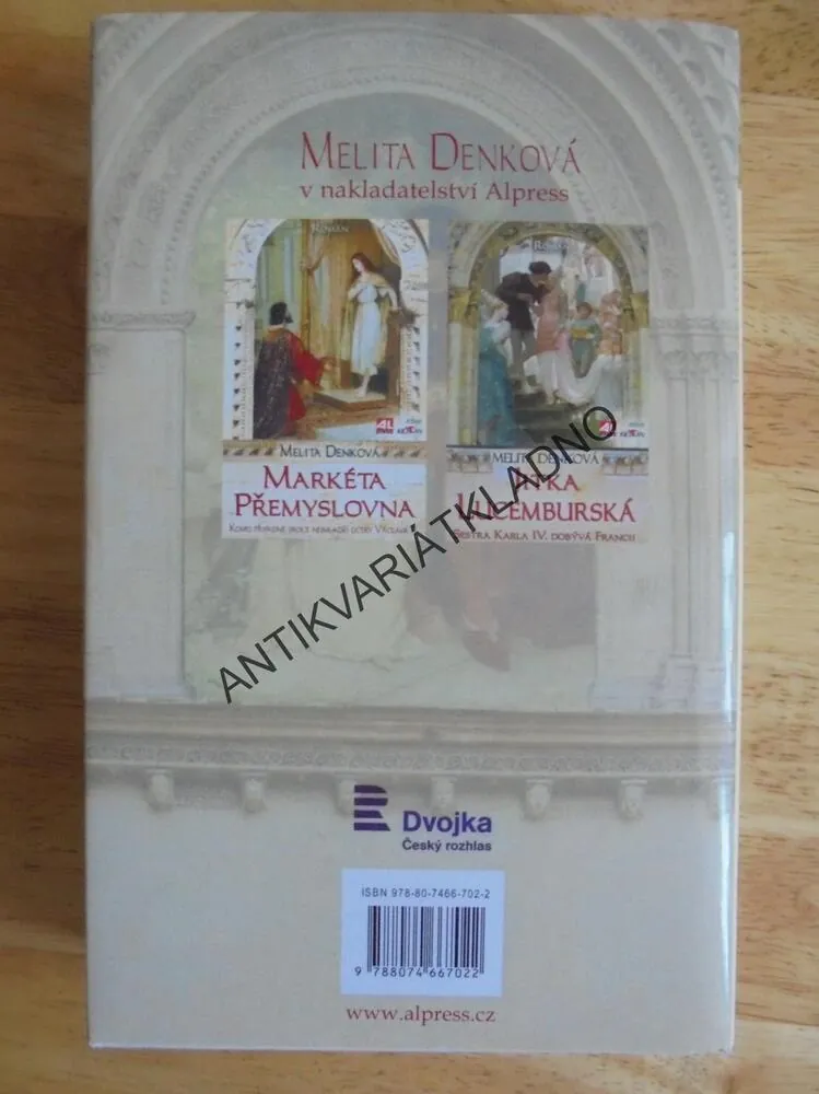 POSLEDNÍ LÁSKA VÁCLAVA II., MELITA DENKOVÁ, ANEŽKA