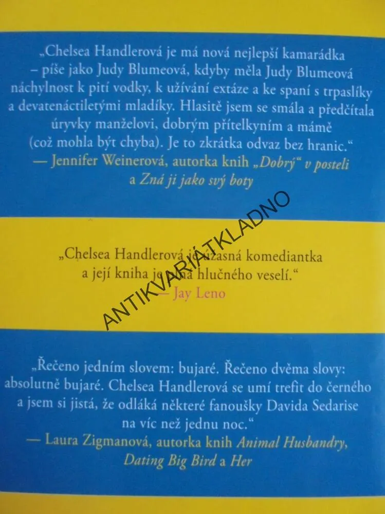MŮJ HORIZONTÁLNÍ ŽIVOT, MUŽI NA JEDNU NOC,HANDLEROVÁ