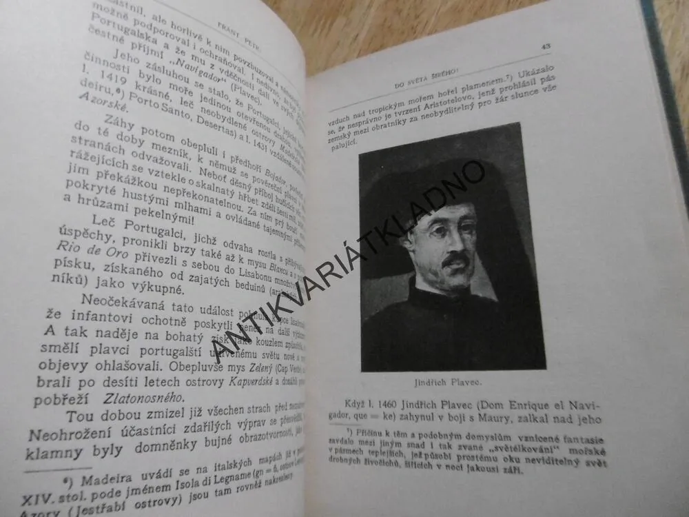 DO SVĚTA ŠIRÉHO! OBRAZY Z DĚJINY OBJEVŮ ZEMĚPISNÝCH, FRANT. PETER, **an