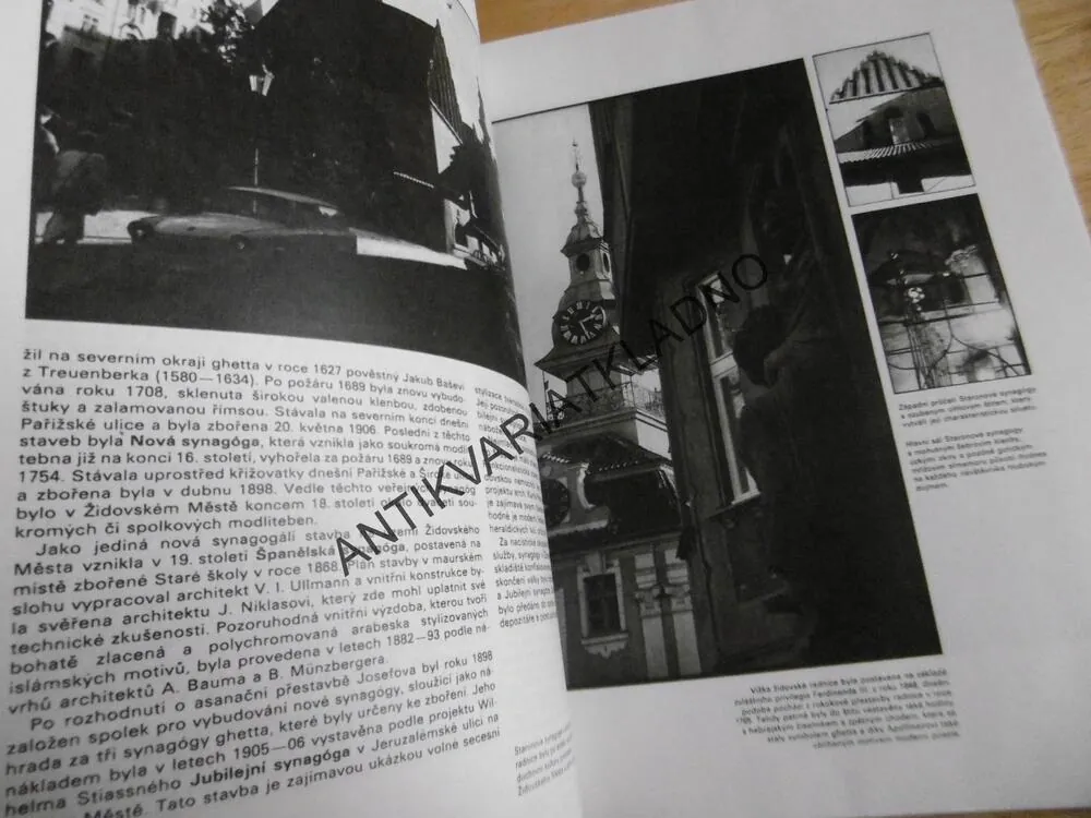 ŽIDOVSKÁ PRAHA, OBRAZOVÝ MAGAZÍN LIDOVÝCH NOVIN, ZDENĚK MERTA, VÍCEJAZYČNÉ, **an