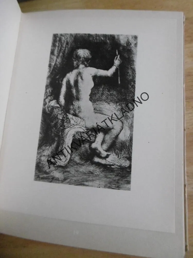 REMBRANDT, KRESBY A GRAFIKA,1955, **an