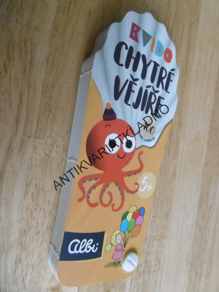 CHYTRÉ VĚJÍŘE, KVIDO, 100 OTÁZEK A ODPOVĚDÍ, 5+, ALBI