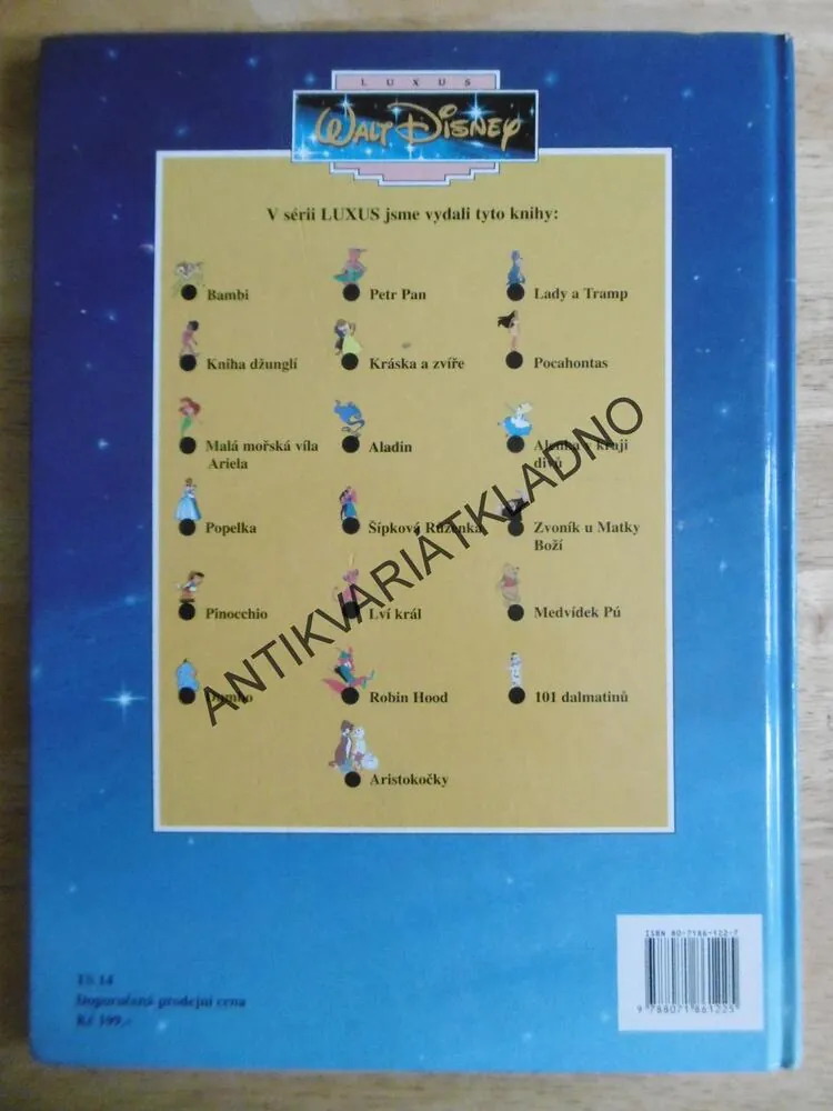 101 DALMATINŮ, WALT DISNEY, EDICE LUXUS, **an