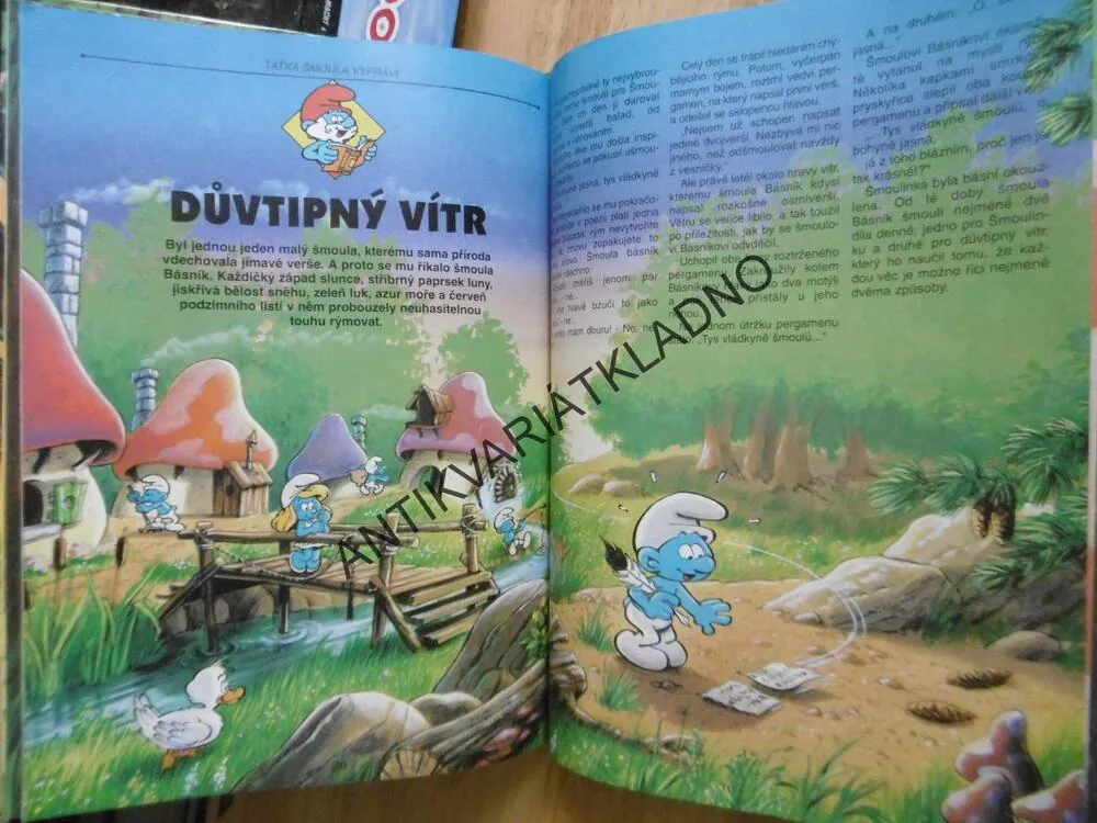 ŠMOULOVÉ, TAŤKA ŠMOULA VYPRÁVÍ, PEYO, **an