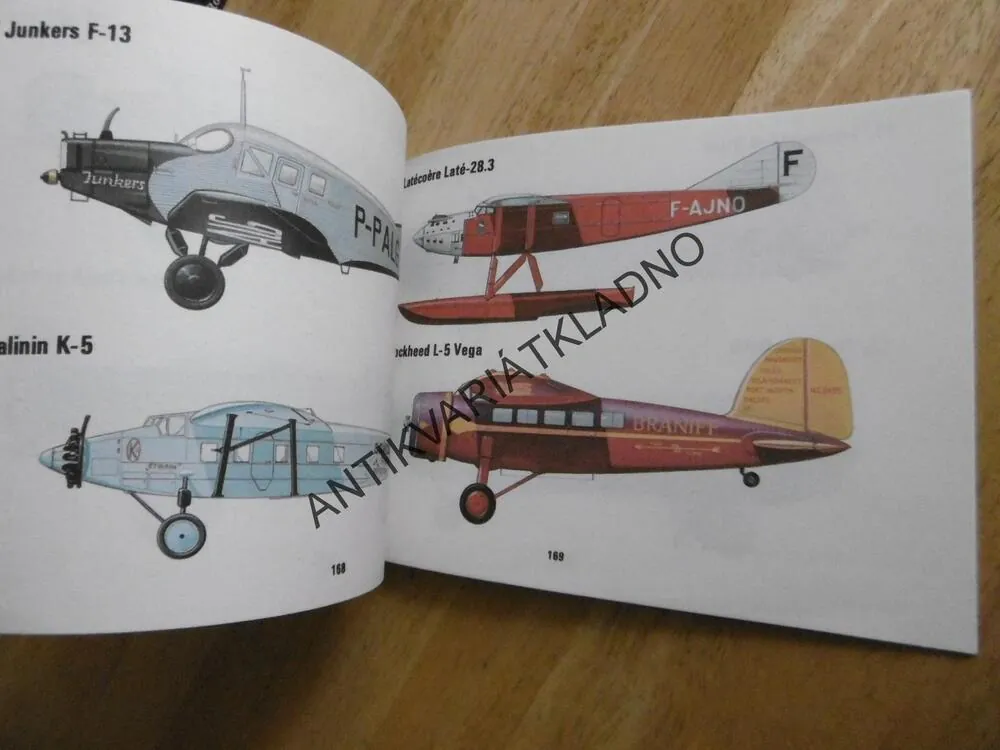 ATLAS LETADEL, VÁCLAV NĚMEČEK, JEDNOMOTOROVÁ DOPRAVNÍ LETADLA 8., **an