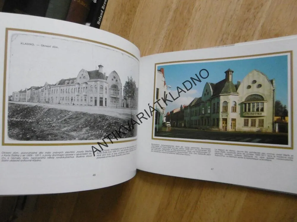 POZDRAV Z KLADNA,KLADNO V PROMĚNÁCH ČASU, STARÉ POHLEDNICE, KLADNO,1996, **an
