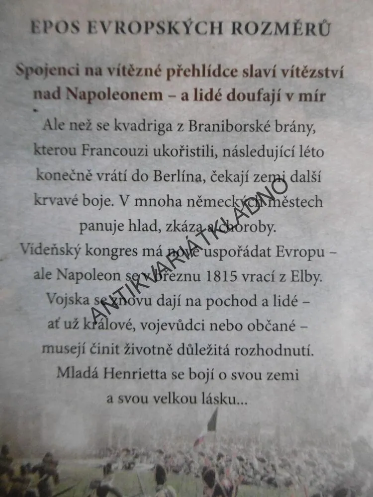 KRVAVÝ MÍR 1815, SABINE EBERTOVÁ, **an
