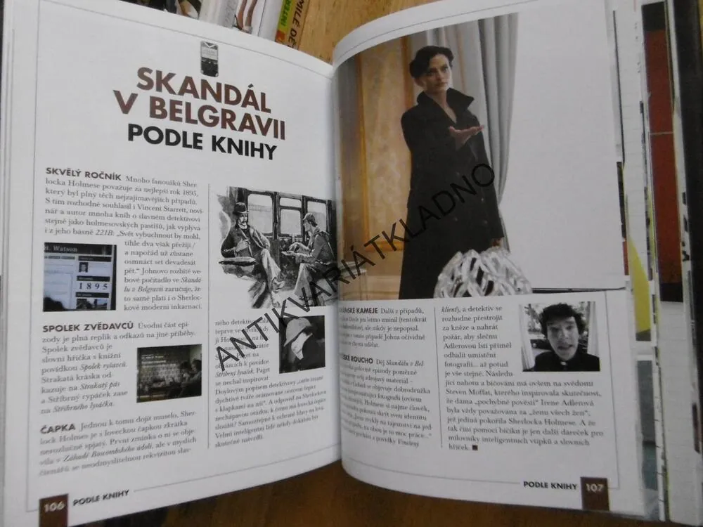 SHERLOCK HOLMES, ARCHIV PŘÍPADŮ, GUY ADAMS, **an