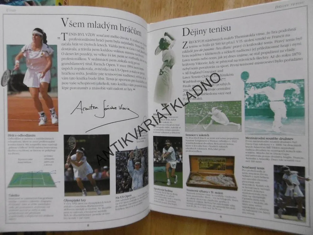 ABECEDA TENISU, ARANTXA SANCHEZOVÁ VICARIOVÁ, **an