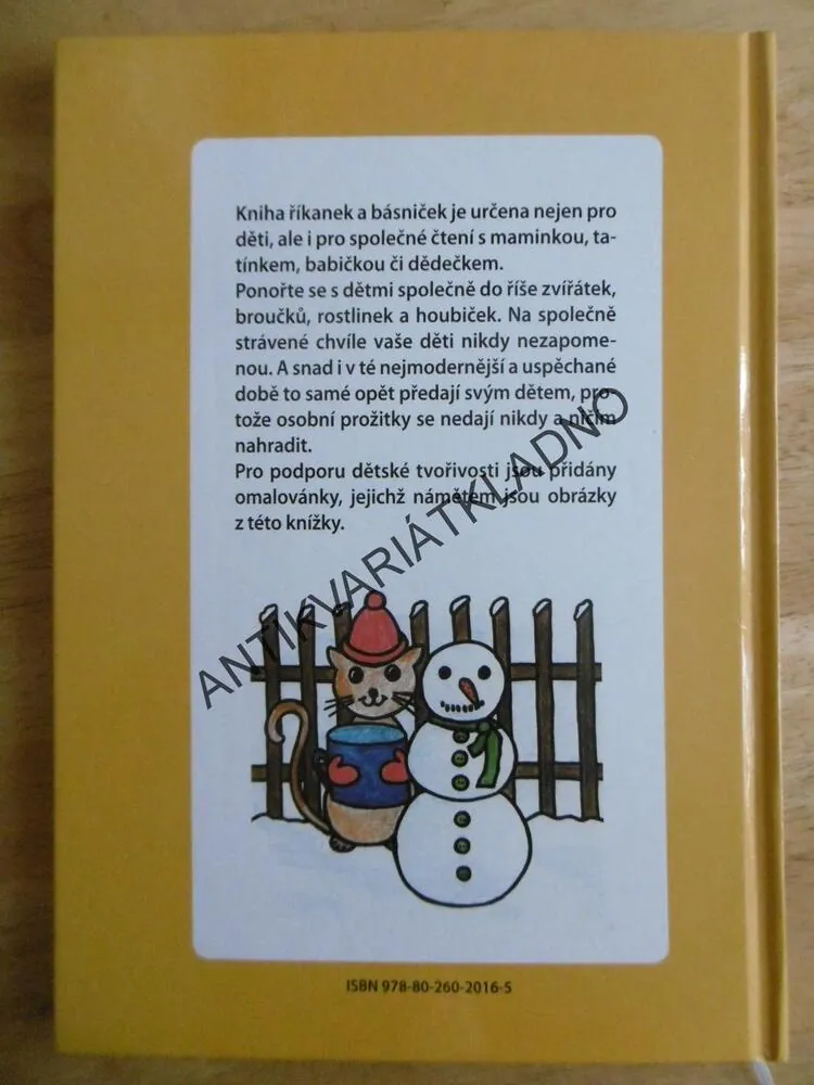 ŘÍKANKY A BÁSNIČKY PRO VÁS, MILÉ DĚTIČKY, PRO DĚTIČKY, EVA VÁVROVÁ, **an